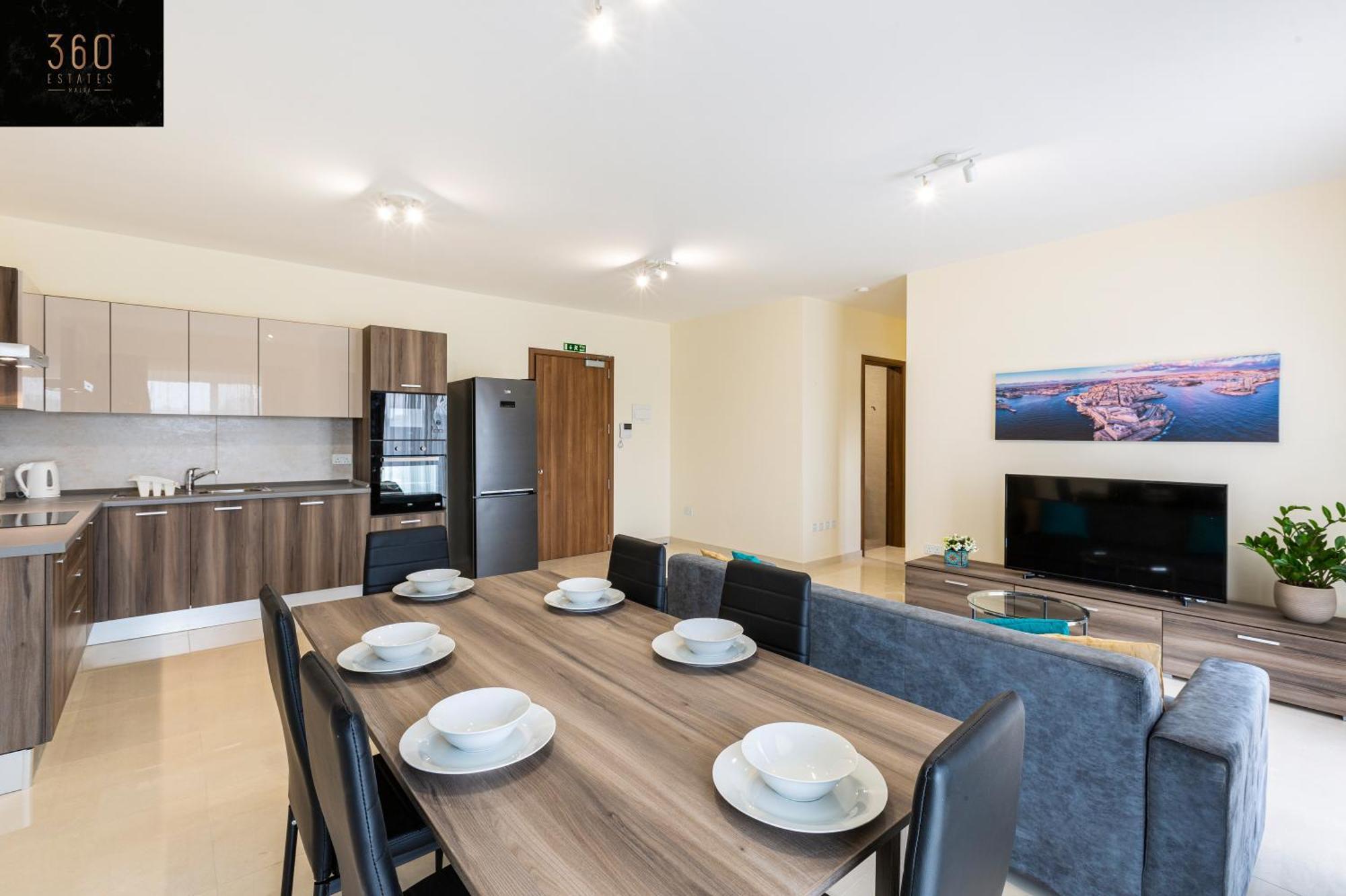 Beautiful 3Br Home With Private Balcony With Wifi & Ac By 360 Estates マルサシュロック エクステリア 写真