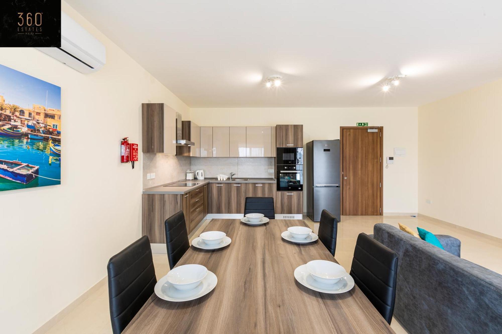 Beautiful 3Br Home With Private Balcony With Wifi & Ac By 360 Estates マルサシュロック エクステリア 写真